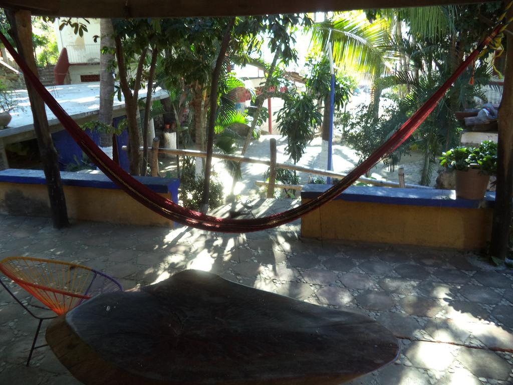 Hôtel El Almendro à Puerto Ángel Extérieur photo
