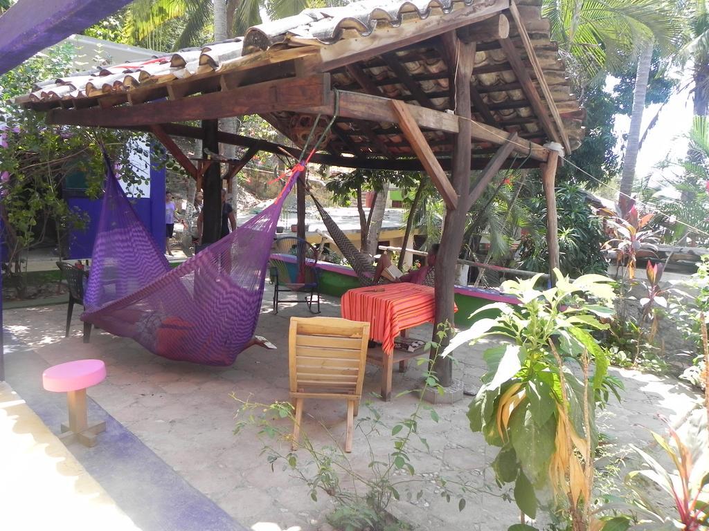 Hôtel El Almendro à Puerto Ángel Extérieur photo